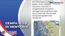 Gempa Magnitudo 3,9...