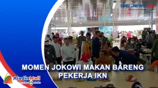 Presiden Jokowi Makan...