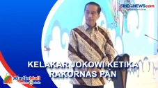 Kelakar Jokowi saat...