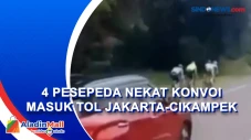 4 Pesepeda Nekat Konvoi...