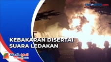 Pabrik Kasur Terbakar...
