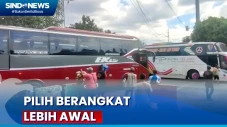 Pemudik Pilih Berangkat...