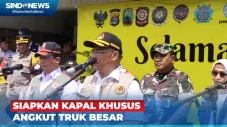 Tinjau Pelabuhan Bakauheni,...