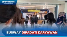 Busway Dipadati Karyawan...