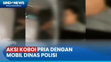 Viral Aksi Koboi Pria...