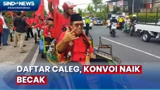 Daftarkan 50 Caleg ke...