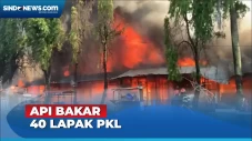 40 Lapak PKL di Pasar...