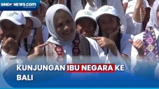 Kunjungan ke Bali, Iriana...