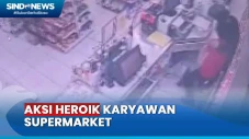 Aksi Heroik Karyawan...