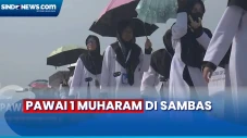 Pawai 1 Muharam di Sambas,...