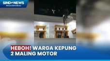 Sembunyi di Atap, Warga...
