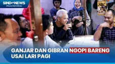 Asyik! Ganjar dan Gibran...