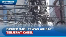 Gegara Tersangkut Kabel...