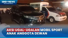 Viral! Mobil Sport Dikemudikan...