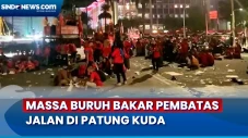 Belum Bubar, Massa Buruh...