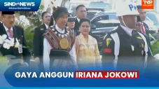 Gaya Anggun Iriana Jokowi...