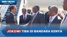 Jokowi Tiba di Kenya,...