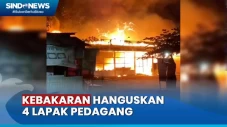 Empat Lapak Pedagang...