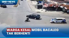 SUV Tabrak Motor, Mobil...