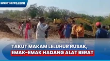 Puluhan Emak-Emak Hadang...