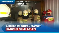4 Ruko Dilalap Api di...