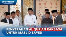Jokowi Serahkan Al-Quran...