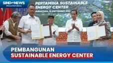 Jokowi Saksikan Penandatanganan...