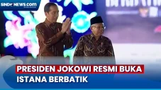 Resmi Buka Istana Berbatik,...