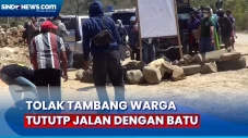 Warga Tutup Akses Jalan...