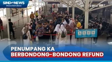 Penumpang KA di Stasiun...