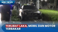 Sedan dan Motor Terlibat...