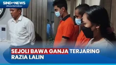 Sejoli Bawa Ganja Diamankan...