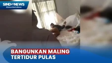 Polisi Bangunkan Maling...
