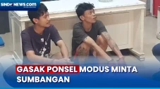 Aksi Pencuri Gasak Ponsel...