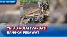 TNI AU Mulai Evakuasi...