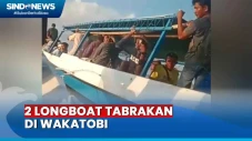 Viral! 2 Longboat Tabrakan...