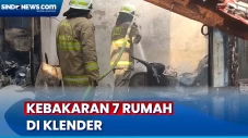 7 Rumah di Klender Hangus...