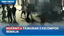 Terekam CCTV, 2 Kelompok...
