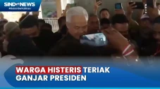 Momen Ganjar Tiba di...