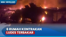 6 Rumah Kontrakan Terbakar...
