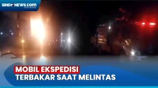 Mobil Ekspedisi Terbakar...
