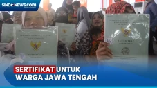 Serahkan 2 Ribu Sertifikat...