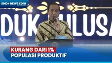Jokowi Kaget Rasio Lulusan...