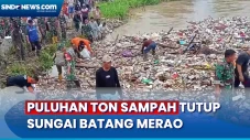 Puluhan Ton Sampah Tutup...