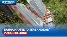 Bangunan SD Roboh Rata...