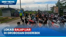 Pembalap Terjatuh dan...