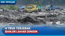 Hujan Deras, 4 Truk...
