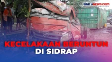 Truk Kontainer Tabrak...