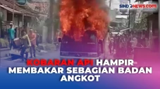 Angkot di Sukabumi Terbakar...