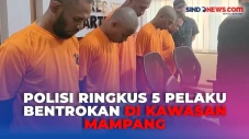 Lima Pelaku Bentrok...
